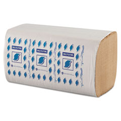 Single-Fold Paper Towels, 1-Ply, Kraft, 9&quot; X 9.25&quot;,