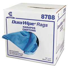 Durawipe General Purpose Towels, 12 X 12, Blue,