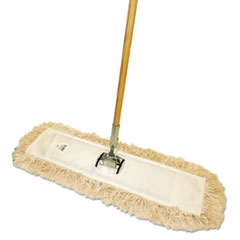 Cotton Dry Mopping Kit, 36 X 5
Natural Cotton Head, 60&quot;
Natural Wood Handle