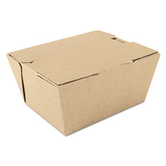 Champpak Carryout Boxes, #1, 4.38 X 3.5 X 2.5, Kraft,