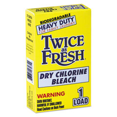 Heavy Duty Coin-Vend Powdered
Chlorine Bleach, 1 Load,
100/carton