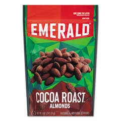 Cocoa Roasted Almonds, 5 Oz Pack, 6/carton