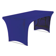 Igear Fabric Table Cover, Open
Design, Polyester/spandex, 30&quot;
X 72&quot;, Blue