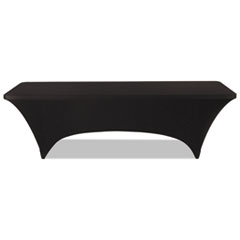 Igear Fabric Table Cover,
Polyester/spandex, 30&quot; X 96&quot;,
Black