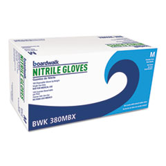 Disposable General-Purpose Nitrile Gloves, Medium, Blue,
