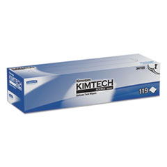 Kimwipes Delicate Task Wipers,
2-Ply, 11 4/5 X 11 4/5,
119/box, 15 Boxes/carton