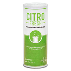 Citro Fresh Dumpster Odor
Eliminator, Citronella, 12 Oz
Canister, 12/carton