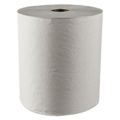 Essential 100% Recycled Fiber Hard Roll Towel, 1.5&quot; Core,