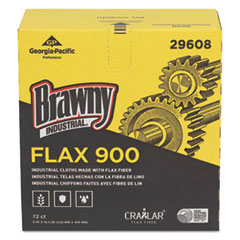 Flax 900 Heavy Duty Cloths, 9
X 16 1/2, White, 72/box, 10
Box/carton