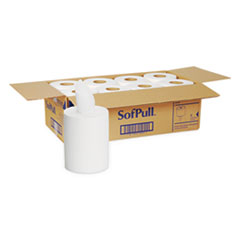 Sofpull Premium Jr. Cap. Towel, 7.80&quot; X 12&quot;, White,