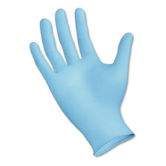 Disposable Examination Nitrile Gloves, Large, Blue, 5 Mil,