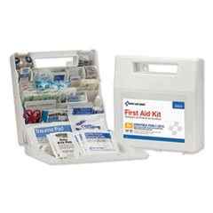 Ansi Class A+ First Aid Kit
For 50 People, 183 Pieces,
Plastic Case