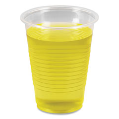 Translucent Plastic Cold Cups, 7 Oz, Polypropylene, 25