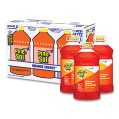 All-Purpose Cleaner, Orange
Energy,Pine-Sol,
144 Oz Bottle, 3/carton