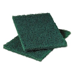 Scouring Pad Heavy Duty 6x9  Dark Green 60/cs Boxed 86/616