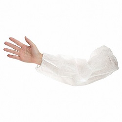 18&quot; POLYETHYLENE SLEEVE,
WHITE, 2000/CS